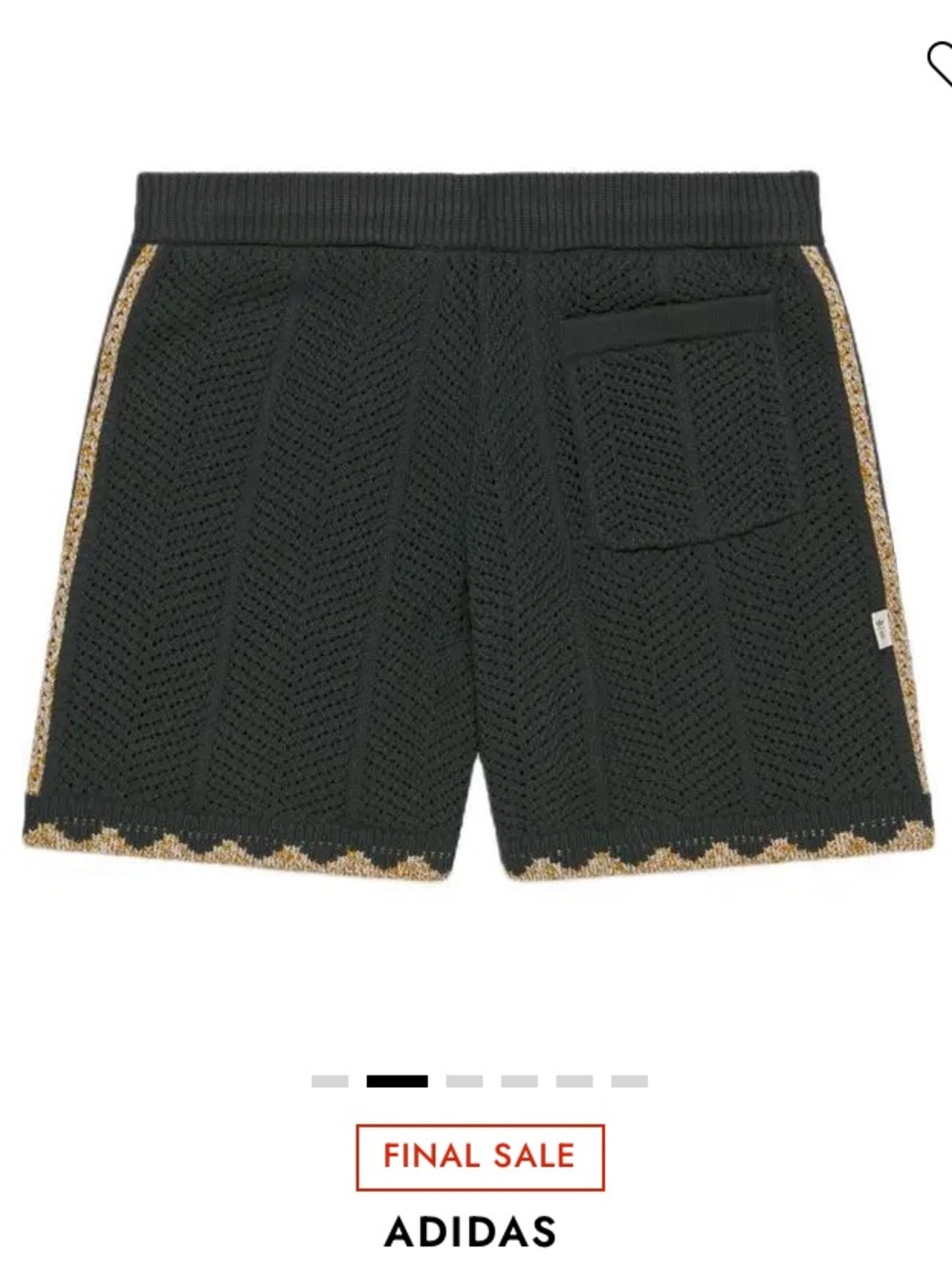 Adidas x Clot Knit Short NWT - Picture 2 of 8